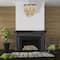 Hello Honey® 27.5" 2-Tier Draped Wood Bead Chandelier